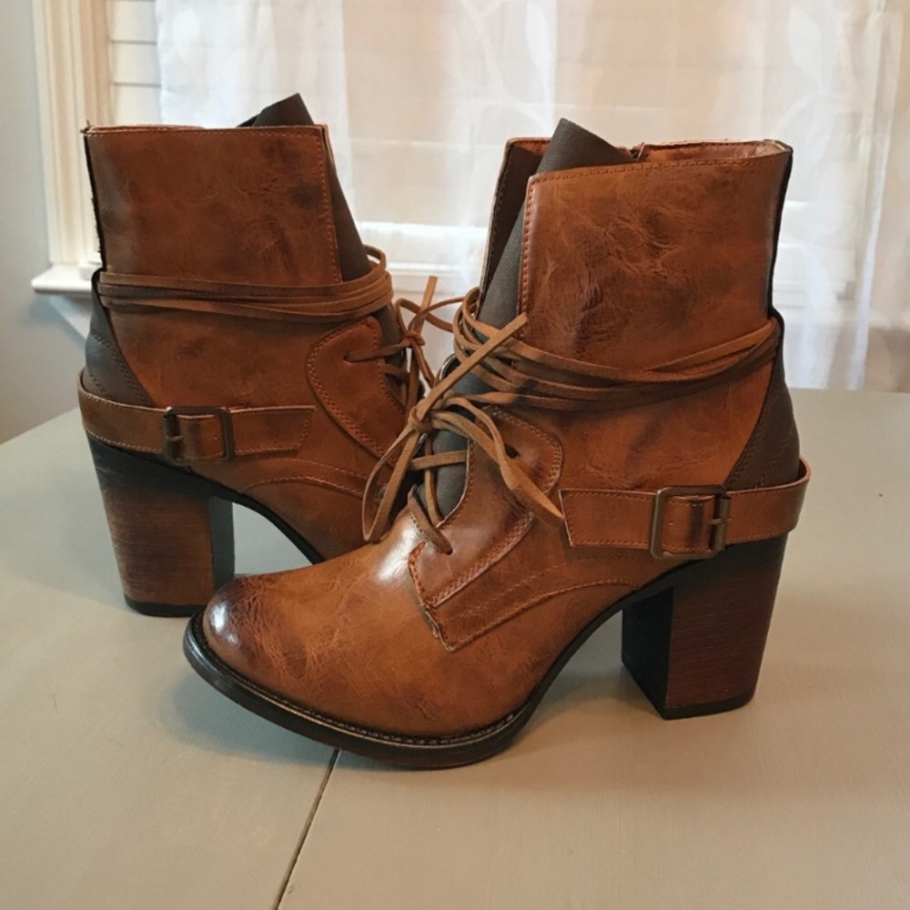 Distressed booties!